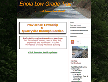 Tablet Screenshot of enolalowgradetrail.com